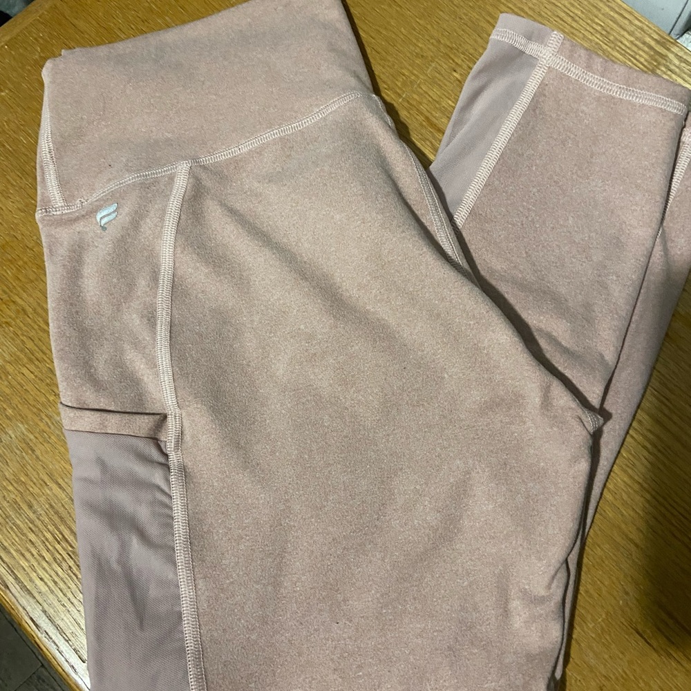 Light pink fabletics leggings size Large
